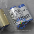 zebra gold monochrome ribbon for white plastic clear pvc card printing